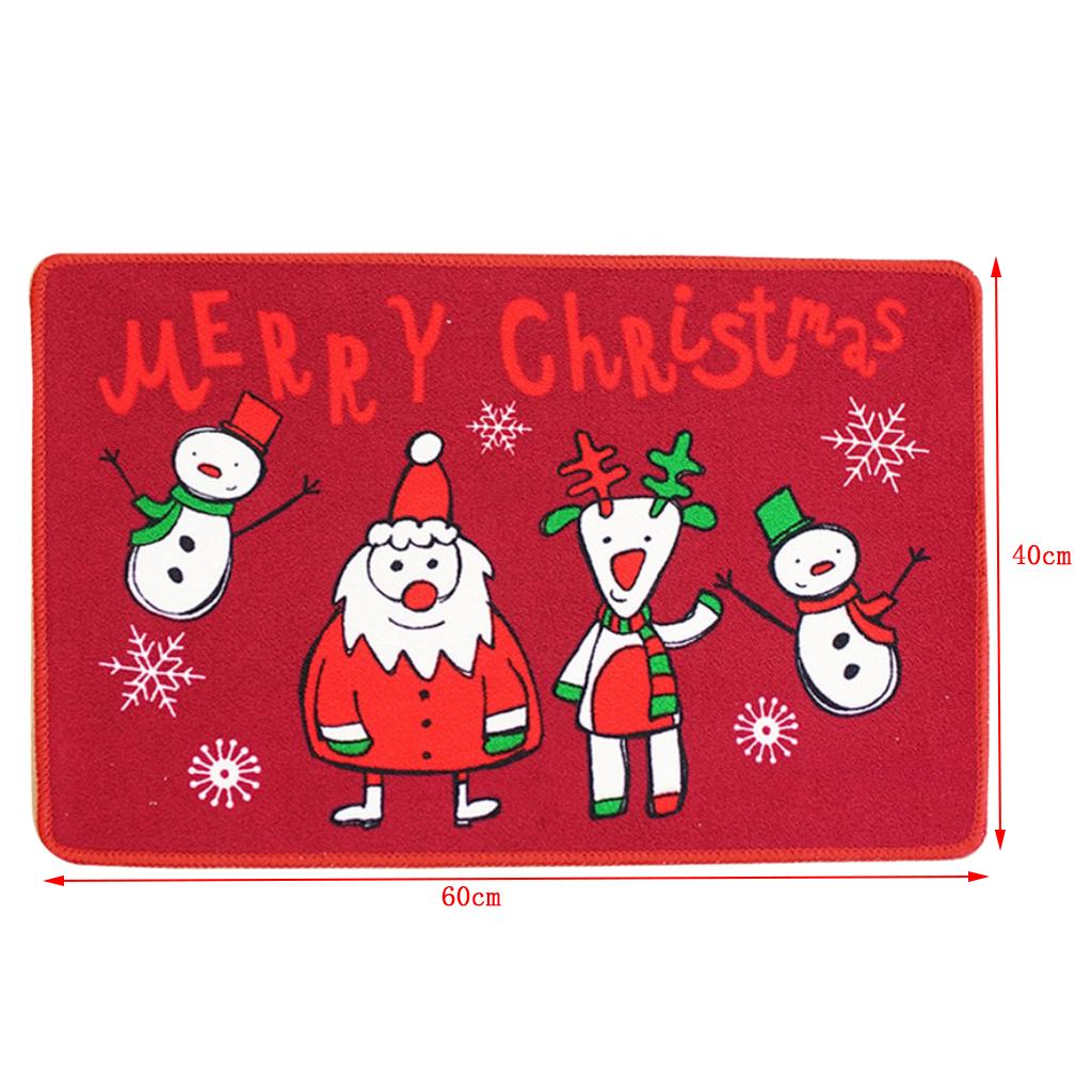 Christmas Mat kitchen and 16 Inch