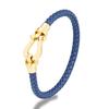 Bracelet Multi-color Braided Horseshoe Buckle Gold-plated Bracelet U-shaped Bracelet Men and Women Couple Bracelet 2026
