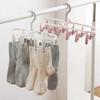12 Sock Clip Multifunctional Sock Drying Clip Cloth Hanger Household Sock Drying Clip