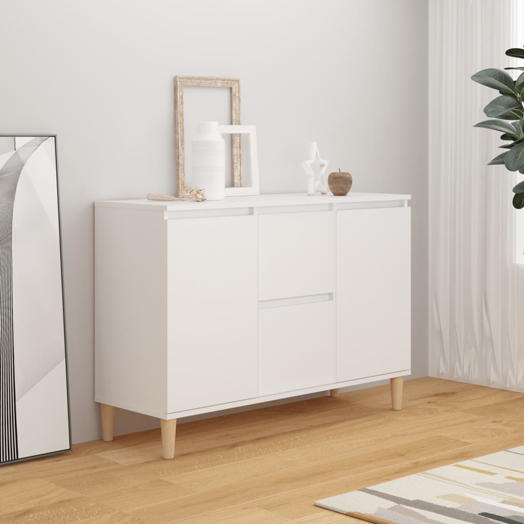Sideboard White 103.5 X 35 X 70 Cm Particleboard