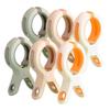 3/6Pcs Beach Towel Clips Reusable Large Windproof Clothes Pegs Plastic Strong Clothespins Laundry Tong for Blankets Coats Towel
