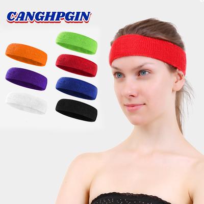 Sport Zweetband Gebreide Handdoek Warm Haarband Basketbal Fitness Hardlopen Yoga Antizweet Tape