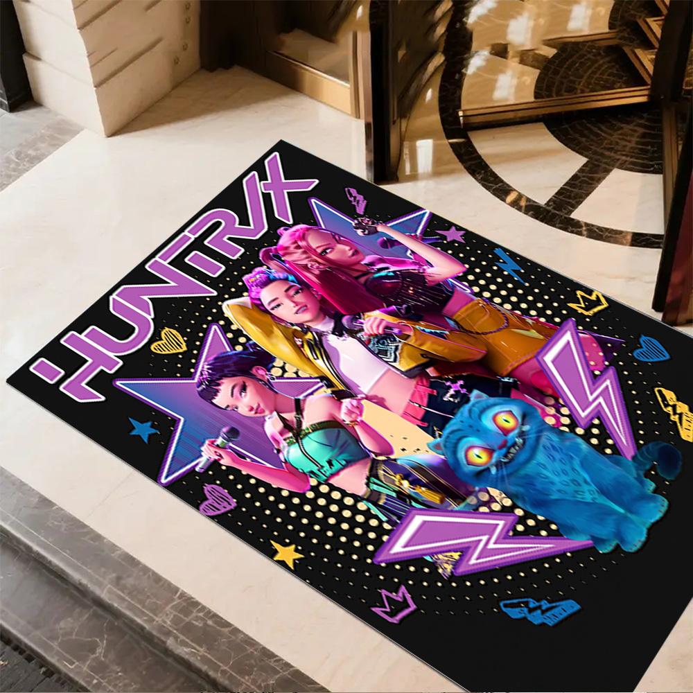 Fantasy Sword Dance Party Floor Mat Design for Decorate room Foyer Balcony Outdoor Antislip Carpet Anime Office Decor Spiritual Gift