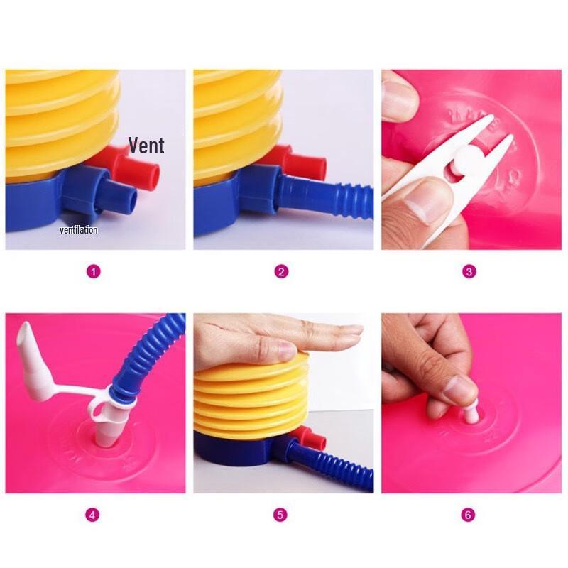 WEZHO Inflatable Anti-burst Peanut Fitness Ball