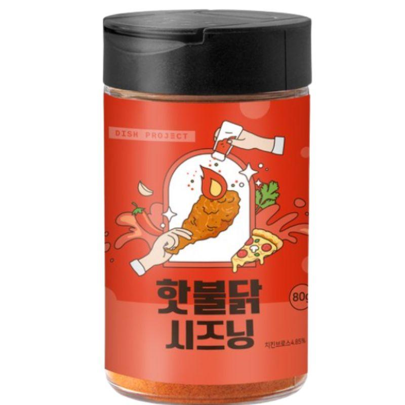 Проект Блюдо Горячий Соус Бульдак Корейский Острый Куриный Вкус Порошок 80 г, 1 шт./2 шт. 1ea