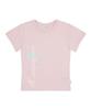 ESCAPEFROM Vertical Logo Print Slim Fit Short Sleeve T-Shirt Black