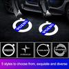 2Pcs 3D Car Welcome Light LED Atmosphere Ghost Lamp Decorative For Volvo XC60 XC40 V60 V40 XC90 XC70 V50 S60 V70 S90 T6 V90 EX30