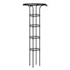 Metal Vertical Garden Trellis Obelisk Frame for Climbing Plants For Indoor Outdoor Use Support Stand for Vines Vegetables