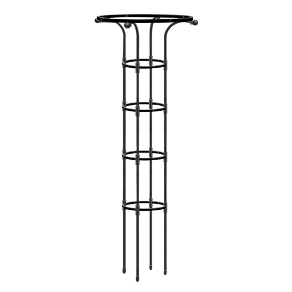 Metal Vertical Garden Trellis Obelisk Frame for Climbing Plants For Indoor Outdoor Use Support Stand for Vines Vegetables
