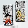 Dragon Ball Comic Vegeta Black Soft Phone Cover Case for Samsung Galaxy A32 A22 A52 A24 A55 A36 A41 A26 A72 A35 A25 A71 A23 A53