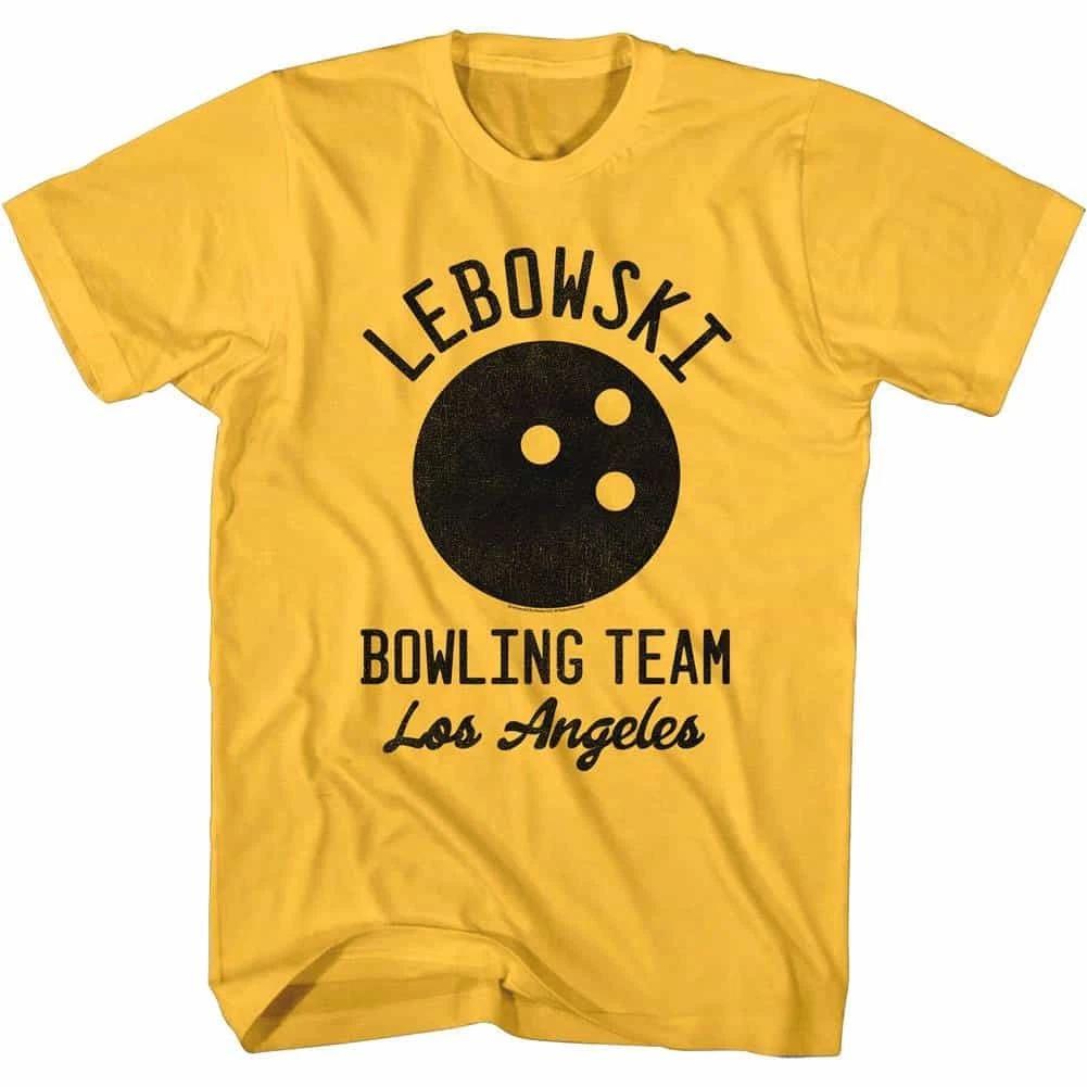 Big Lebowski Bowling Team Los Angeles Men s T Shirt L