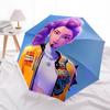 1pc Huntrix Automatic Folding Umbrella - Compact 8-Rib Design, Durable Plastic & Iron, Perfect Gift for Friends & Family,  yy250923020