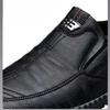Men's Leather Shoes Soft Surface New Business Casual Shoes Middle-aged and Elderly Shoes Fashion Driving Peas Shoes