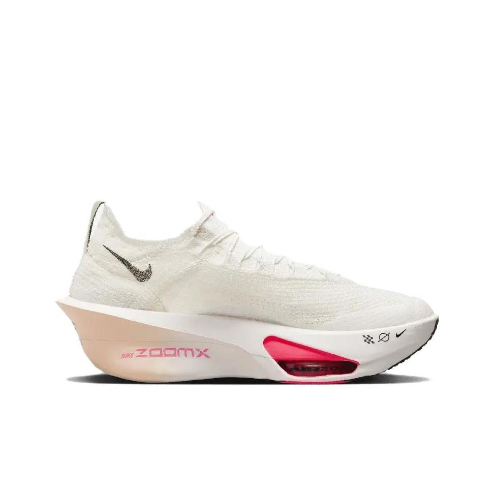 Nike Air Zoom Alphafly NEXT% 3 Sail Hot Punch Unisex Sneakers Cream Black Crimson-Tint FD8311-103