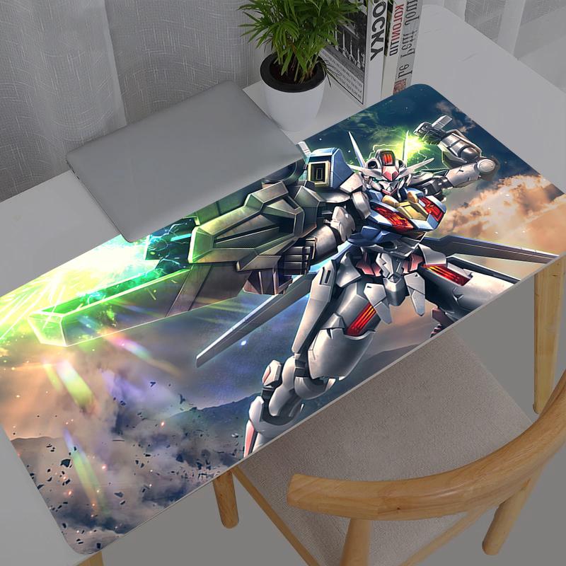 Large Mouse Pad Mobile Suit Gundam Anime Gamer Computer Desk Mat Modern Table Keyboard Laptop Carpet XXL Gaming Mousepad