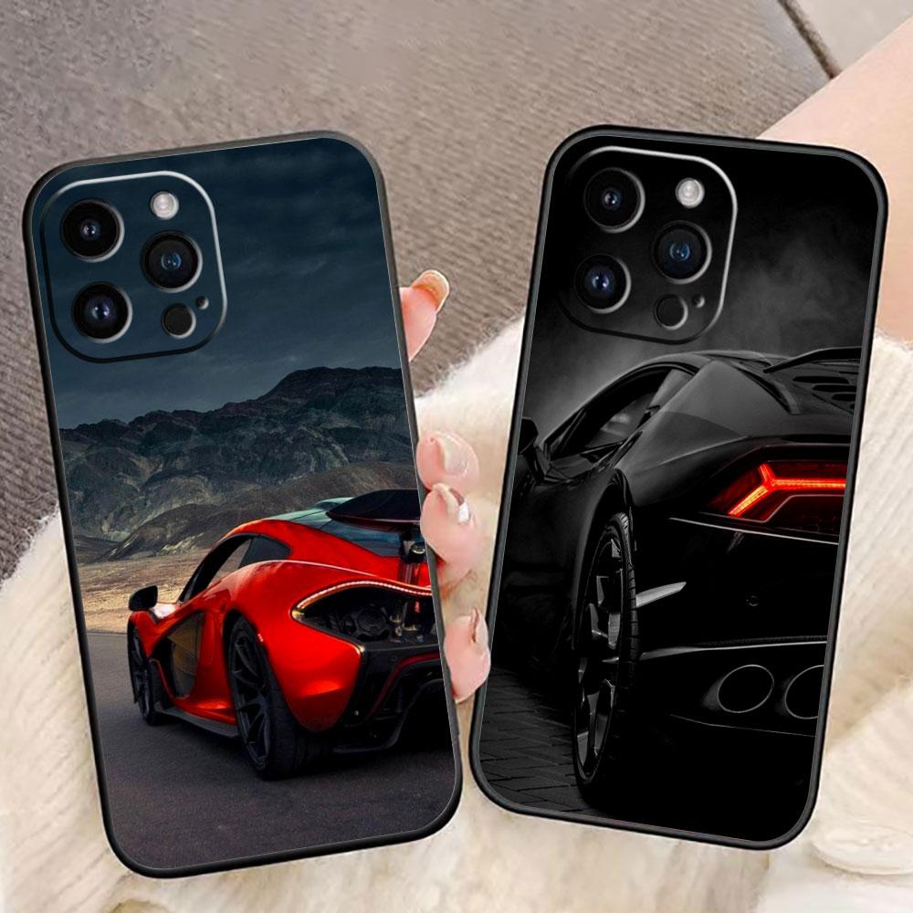 Luxury Sports Car Dream Cover Phone Case For Iphone Apple 17 AIR 16E 16 15 14 13 12 11 Pro XR Max 8 7 Plus TPU Case Funda Shell