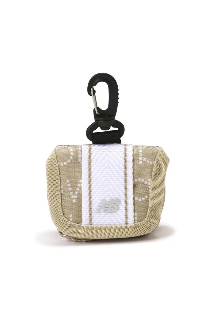 [New Balance] Golf ball holder [Multi-print] (with tee holder)  012-4184510 041Beige FR