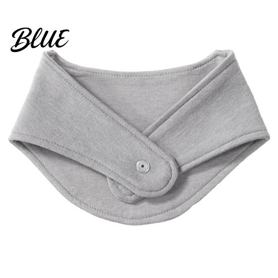 Breathable Thermal Neck Wrap Warmer for Winter Cold Weather Silk Velvet Wrap Fleece Lined Accessories Elderly Gaiter with Hidden Snap Fastening