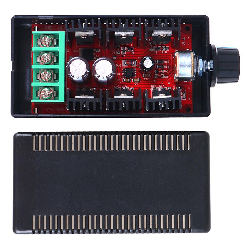12V 24V 48V 2000W Max 10-50V 40A Regulátor otáček stejnosměrného motoru PWM HHO RC Regulátor