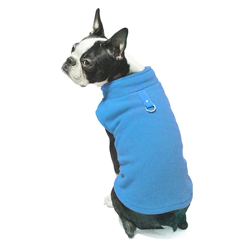 Winter Fleece Haustier Hundekleidung Welpenkleidung Französische Bulldogge Mantel Mops Kostüme Jacke für Kleine Hunde Chihuahua Weste Yorkie Kätzchen