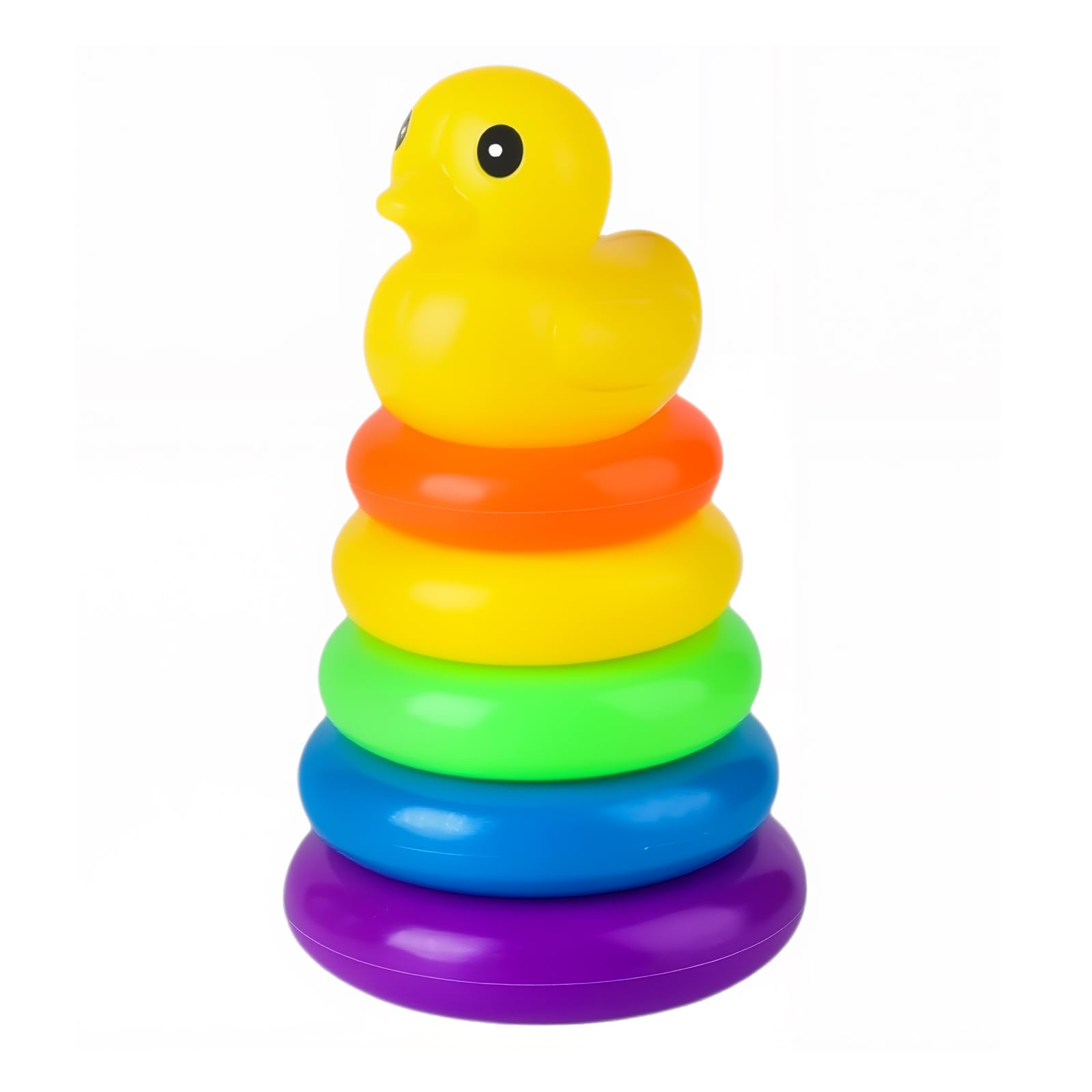 

Wobble Tower Children s Stacking Toy Colorful Ring Tower Baby Toddler Toy Educational