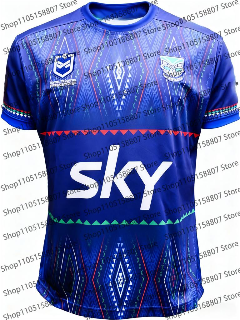 2026 Summer Men's Bestseller New Zealand Warriors Rugby Training Uniform T-shirt for Both Men and Women Quick-drying Top