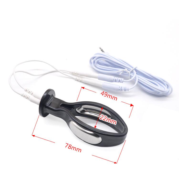 Electro Shock Anal Butt Plug Massasje tilbehør