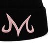 Unisex M Letter Embroidery Beanies Hats Autumn Majin Buu Winter Warm Hat Hip Hop Caps For Women Men Cotton Skull Bonnet Hat