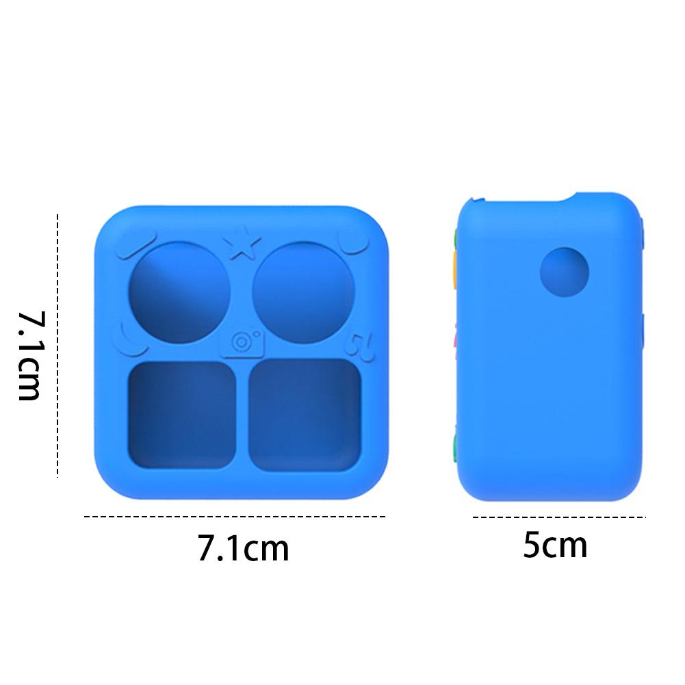 Silicone Case Shockproof Silicone Protective Case Washable Non-Slip Silicone Skin Cover for Yoto Mini Kids Audio Music Player