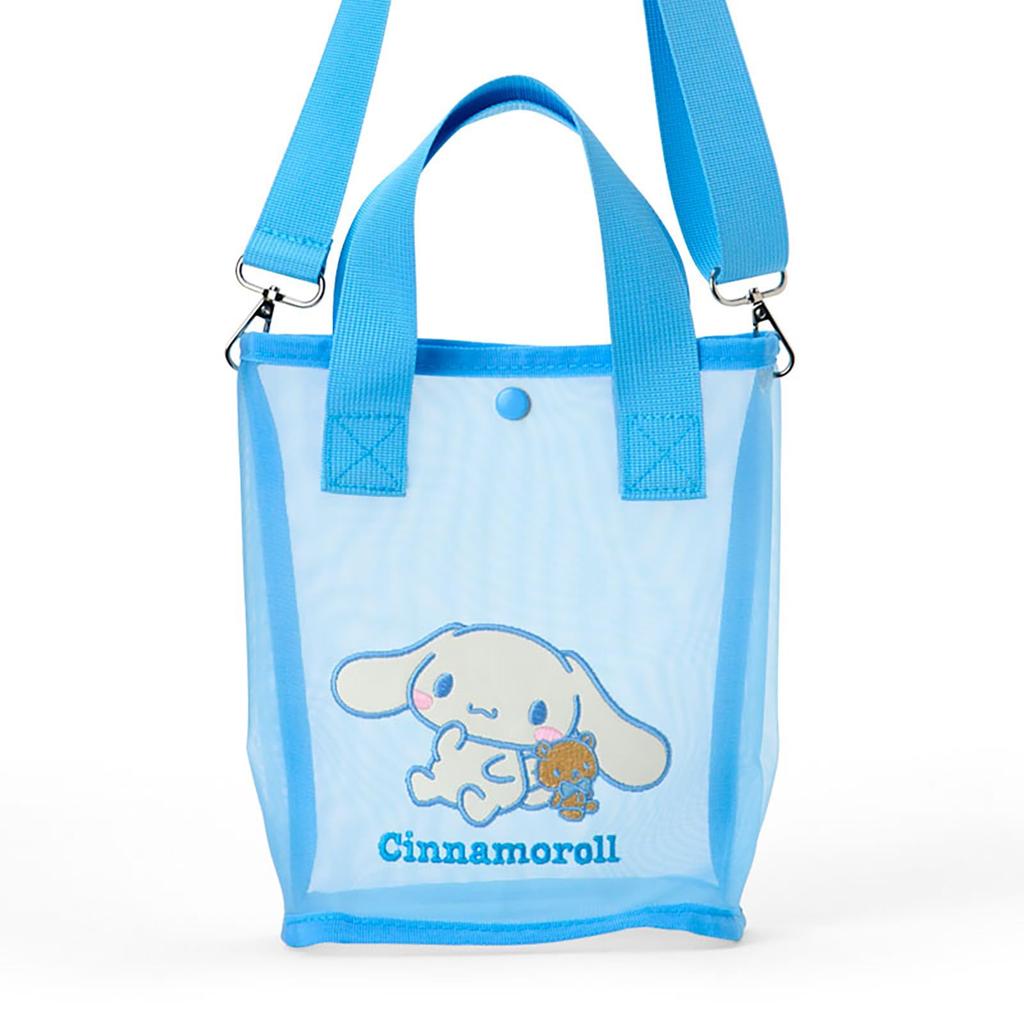 Sanrio Tote Ages 3 and 616893 2-Way Bag, Cinnamoroll, Polyester, Nylon, Steel, Up,