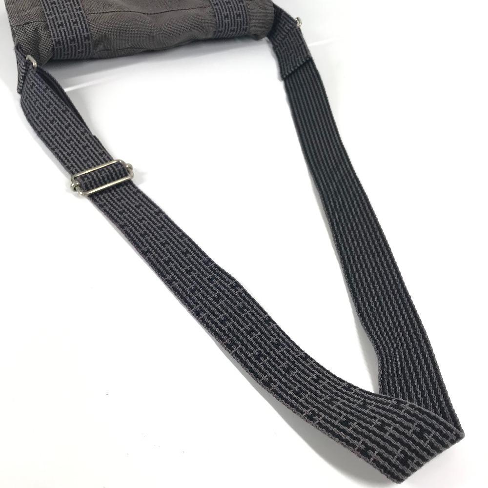 HERMES Her Line Basas PM Messenger Bag Shoulder Bag polyamide / polyester gray