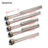 SNDHEATER G1 NPT Copper Thread 110V 220V 380V Immersion Water Heating Element 1KW-6KW Folded Tube Solar Underwater Heater Boiler