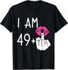 Funny 50Th Birthday,I Am 49+1 Finger Birthday,I'm 49 Plus 1 T-Shirt Unisex T-Shirt