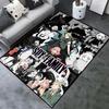 Cute Kawaii S-SPY-X-FAMILY NonSlip Area Rug for Living Room,Bedroom,Playroom,Kitchen,Door Floor Mat Home Decor Rug Gift Alfombra