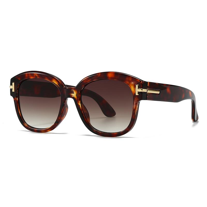 Trendyy Lh260 European American Modern Retro Large Frame Sunglasses Cross Border Exclusive Hot Sale