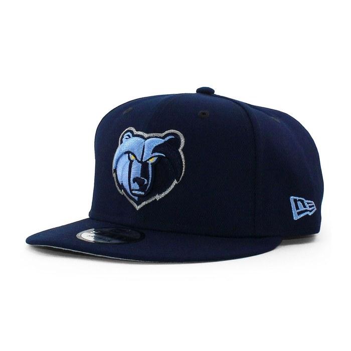[New Era] 9FIFTY Cap Memphis Grizzlies NBA Team Basic Snapback Navy 950
