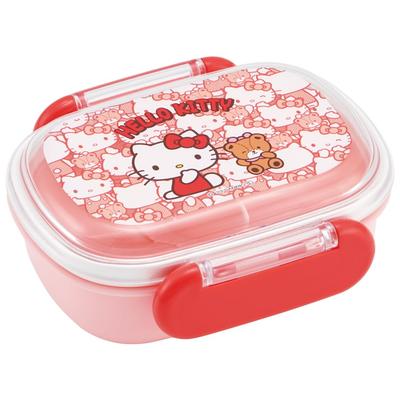 Boîte à lunch Skater Petit Dôme Unique Remplissage Doux Fabriqué à Sanrio Hello Ushiro QAF1AG Boîte pour Enfants, Taille, Étage, 270ml, Forme, Déjeuner pour Enfants, Antibactérien, Japon,