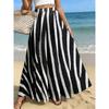 Lady's Elegant and Fashionable Midi Skirt, Casual Printed Mid-length Dress, Trendy Patterned Print, for Office/relaxation/dating/parties/sandwiches