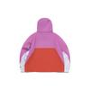 Li Ning Color Block Letter Half Zip Hooded Jacket Women Jackets Roland-Purple AFDR016-2