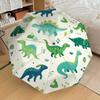 1 Stück Dinosaurier-Muster-Regenschirm - 8 Speichen verstärkt, Automatisches Öffnen, Leicht & Langlebig, Modeaccessoire für Draußen - D352