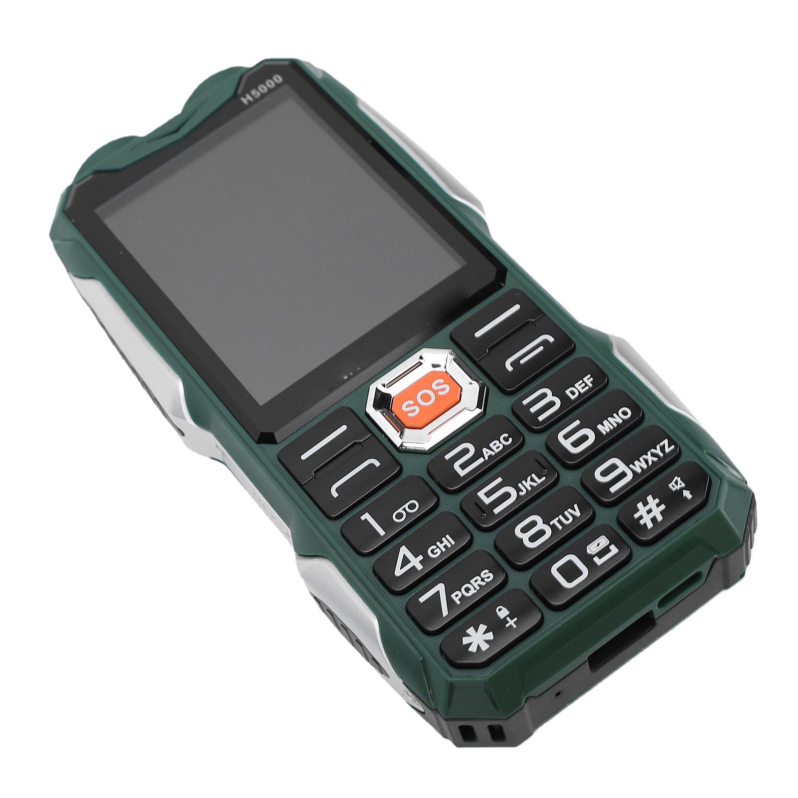 

Розблокований 2G Телефон Dual SIM Великі Кнопки Мобільний Телефон з 2,8-дюймовим Екраном Батарея 20000 мАг SOS MP3 Bluetooth FM Функція