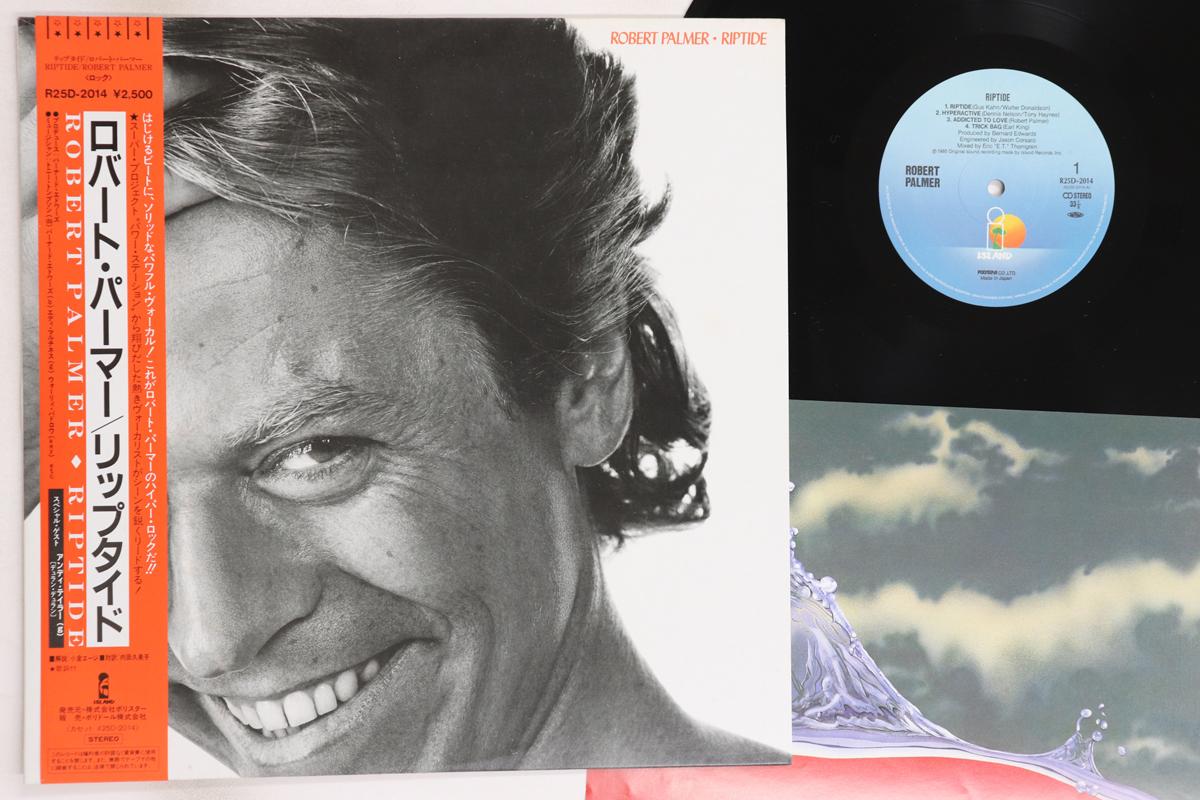 

LP Record ROBERT PALMER - Riptide R25D2014 ISLAND 1985 Japan Obi Rock Used