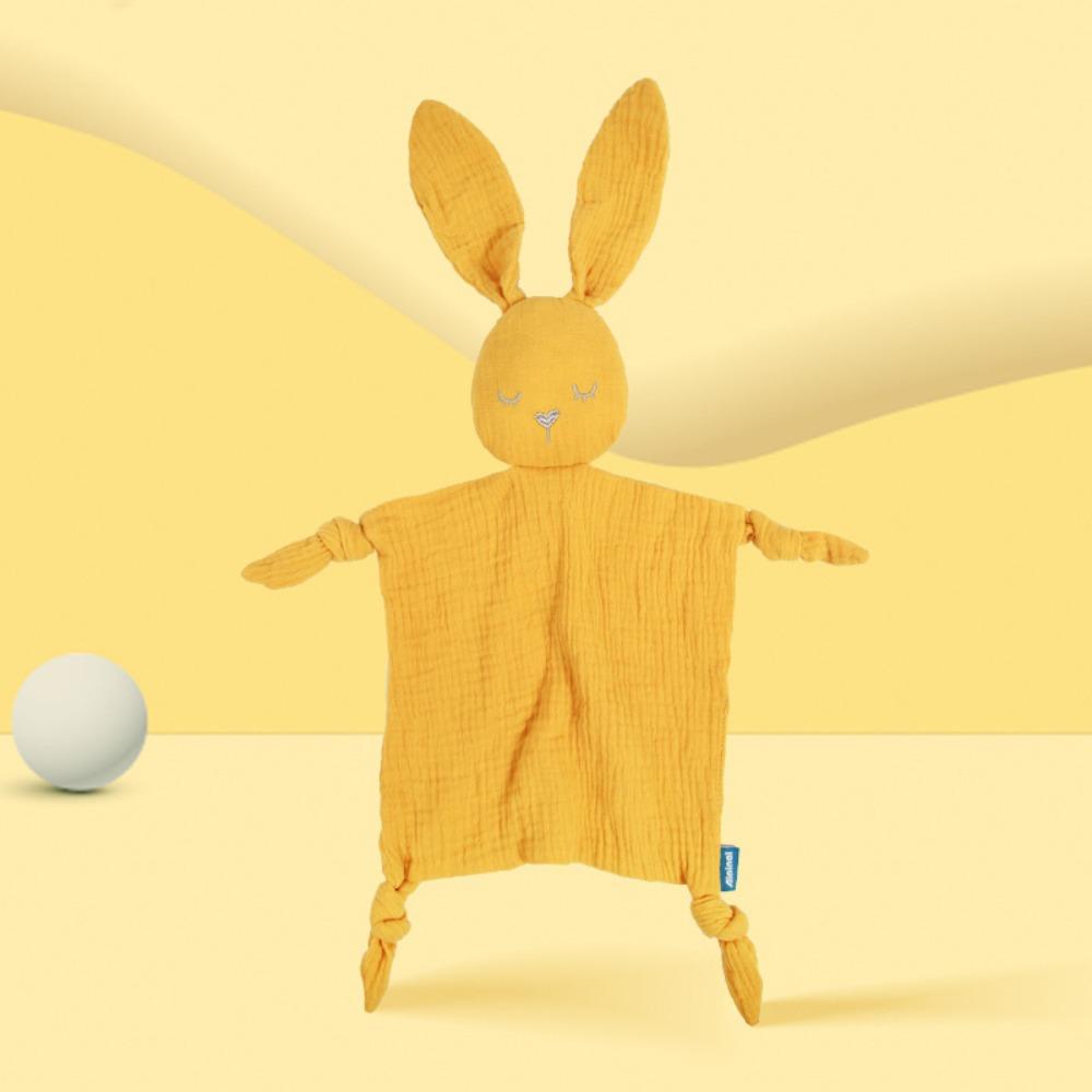 Cartoon Baby Cotton Gauze Blanket Rabbit Ears Newborn Sleeping Blanket Children Comfort