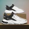 Spring Men's Shoes 2024 New Thick-soled Student Sports and Leisure Running Neutral Little White Dad All-match Trendy Shoes