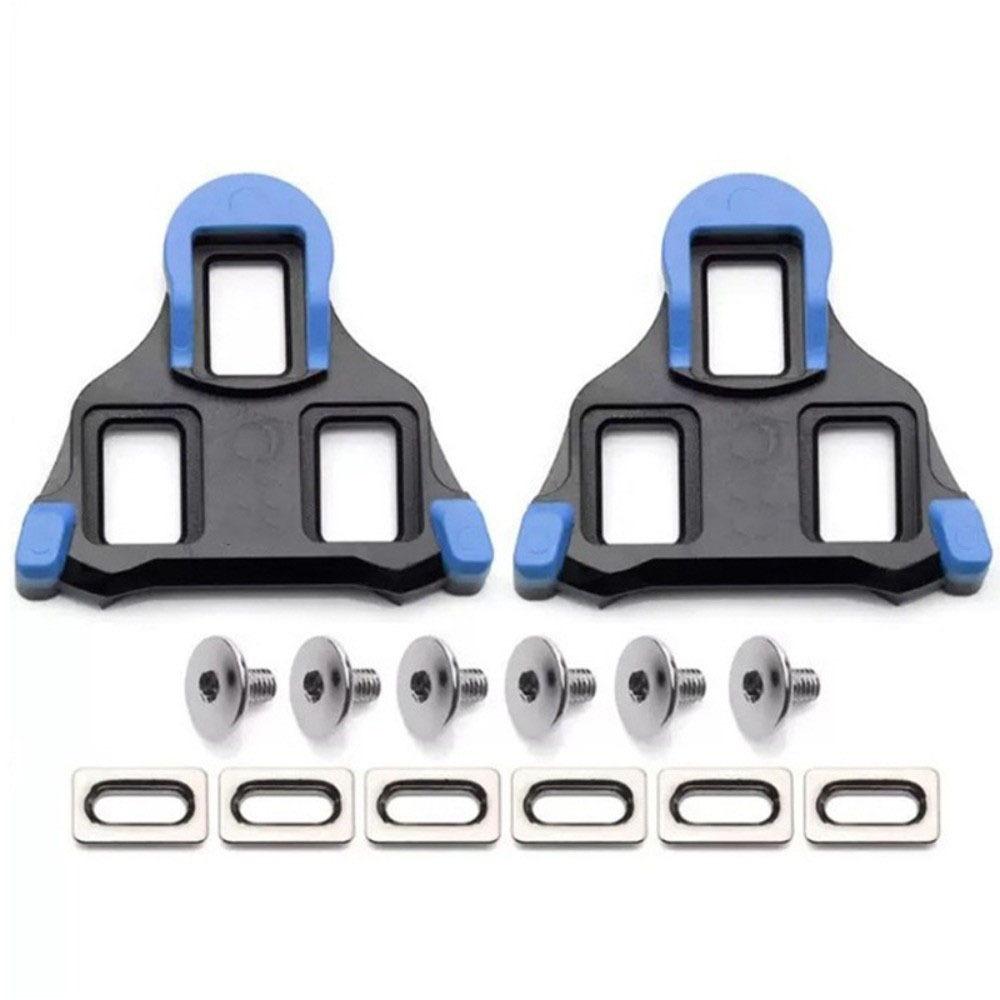 0/2/6 Degrees Cycling Shoes Cleat Pedals Plate Clip Bicycle Pedal Cleats  Cycling Shoes