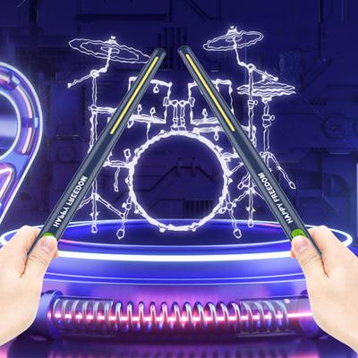 Somatosensory Virtual Drum Kit Electronic Air Drumsticks Musical Instrument Smart Wireless Virtual Reality Drum Stick Pedals Kit