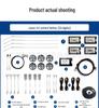 Jaguar XJL Interior Turbine Luminous Air Outlet: 7-Color Music Atmosphere Light, 10-Color Car-Specific