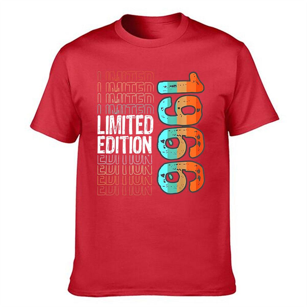 Unisexs Cotton Retro Limited Edition 1999 Graphic Tee Vintage Distressed Print Casual Short Sleeve Tshirt