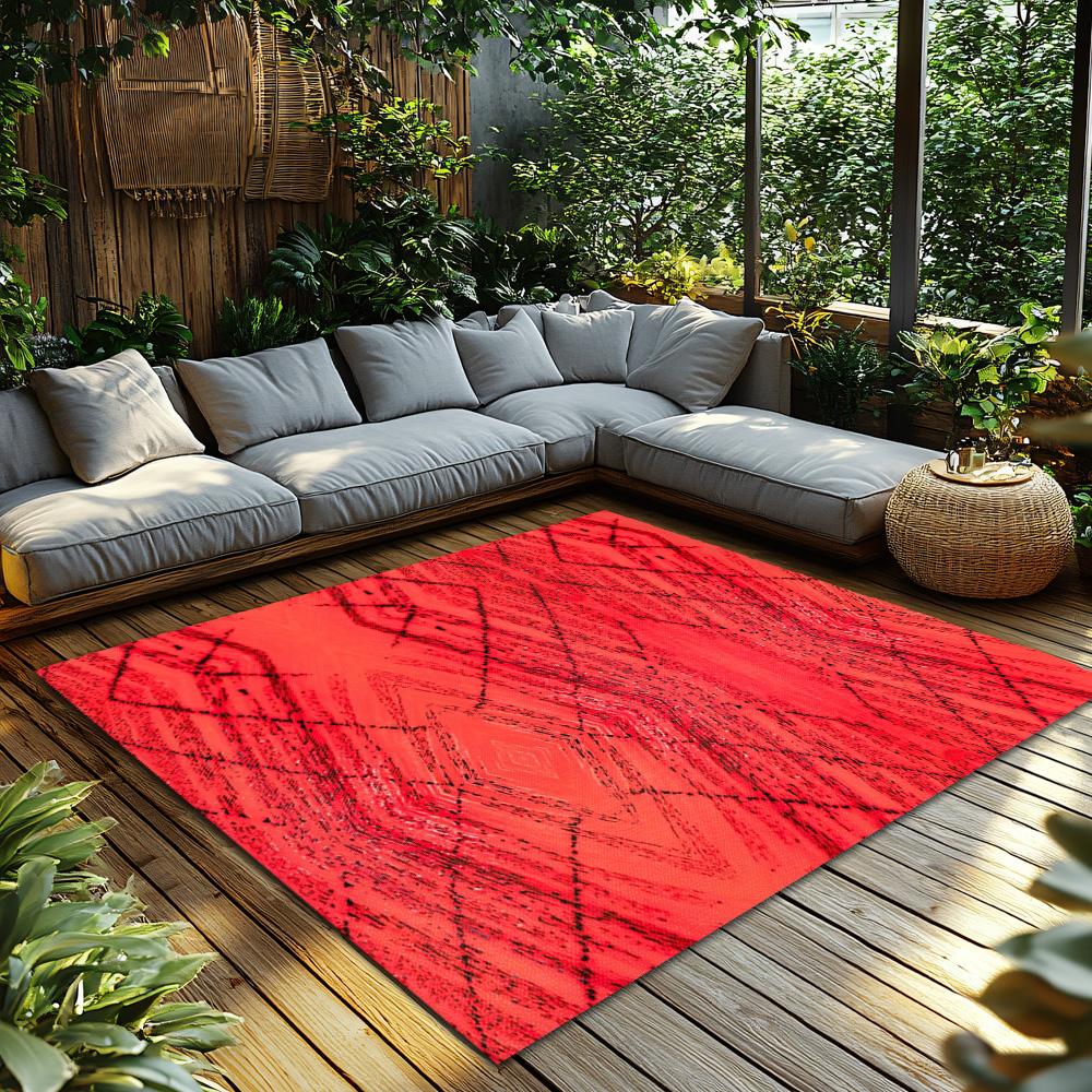 Stylish Modern Abstract Area Rug Non Slip Doormat Indoor Outdoor Floor Mat Living Room Bedroom Decor Home Accent Carpet Soft Coz