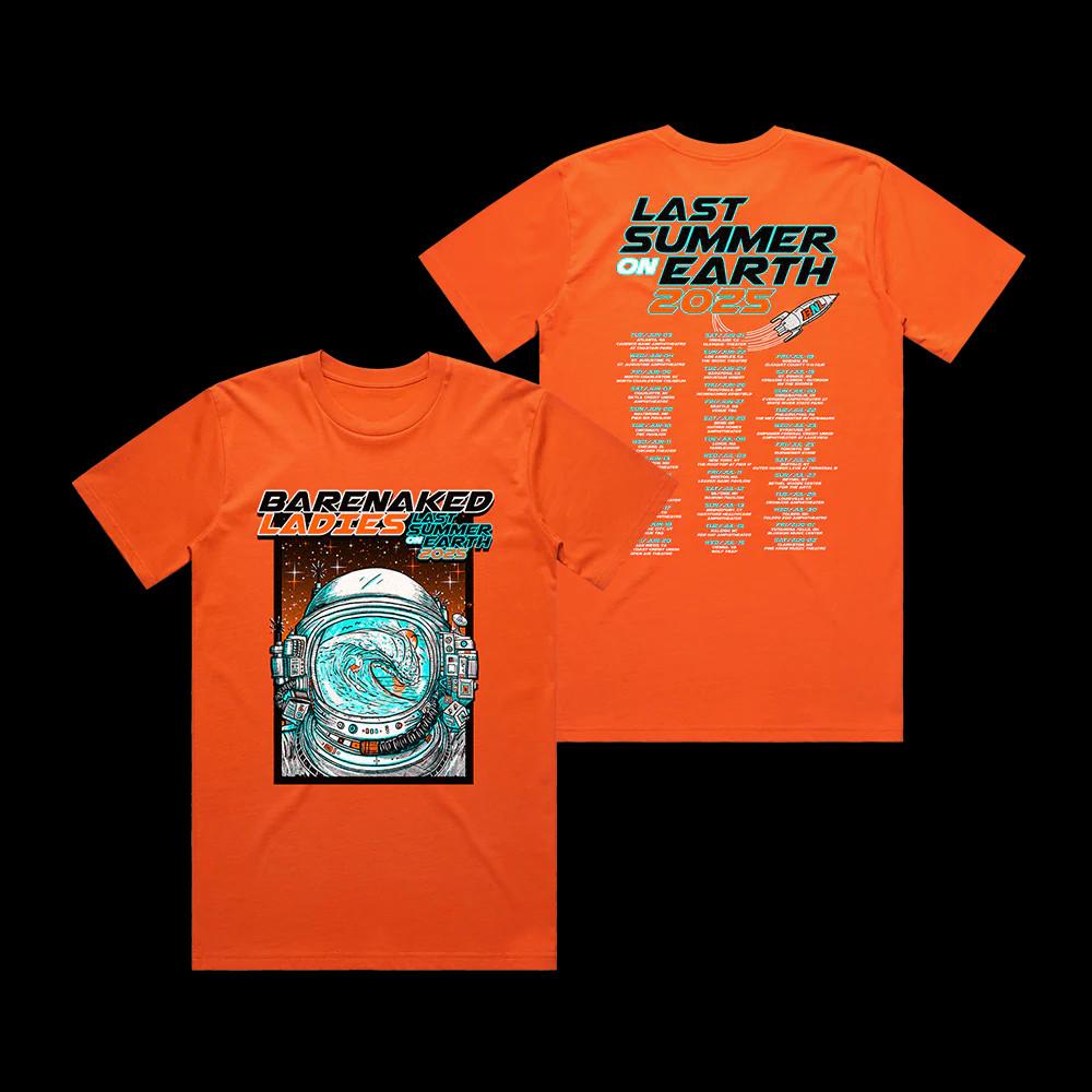 Barenaked Ladies Orange LSOE 2025 Tour  T-Shirt Unisex T-Shirt S